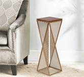 Gharaana Side Tables Eaze Wooden-Top Side Table